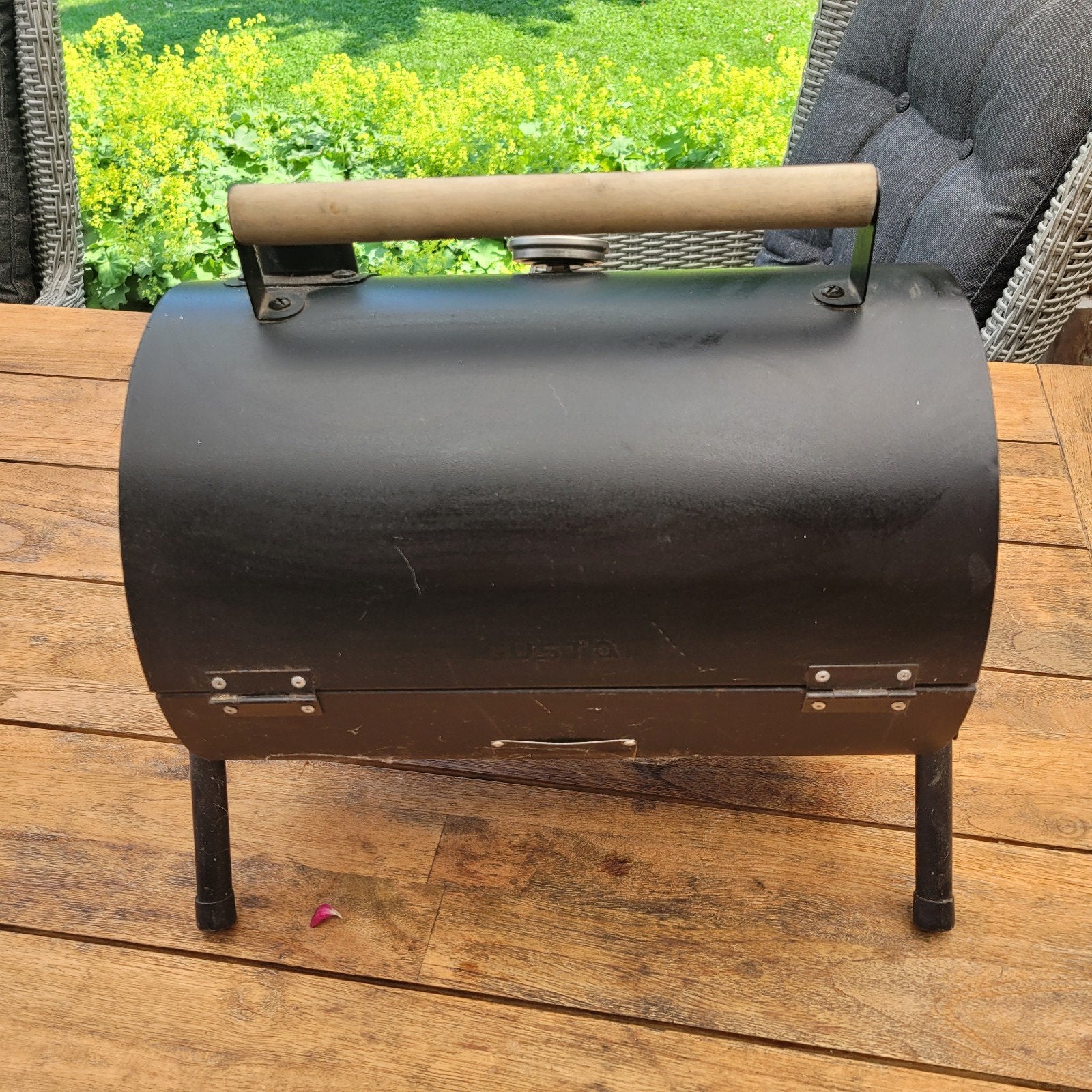 Balkon camping BBQ, Ophalen, Zo goed als nieuw