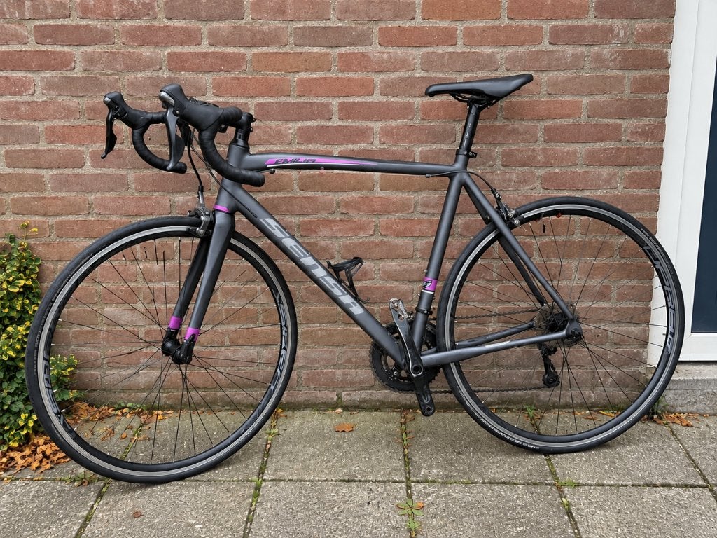 Sensa Emilia Lady Tiagra racefiets | 56 cm, Fietsen en Brommers, 28 inch, Velgrem, Aluminium, Zo goed als nieuw