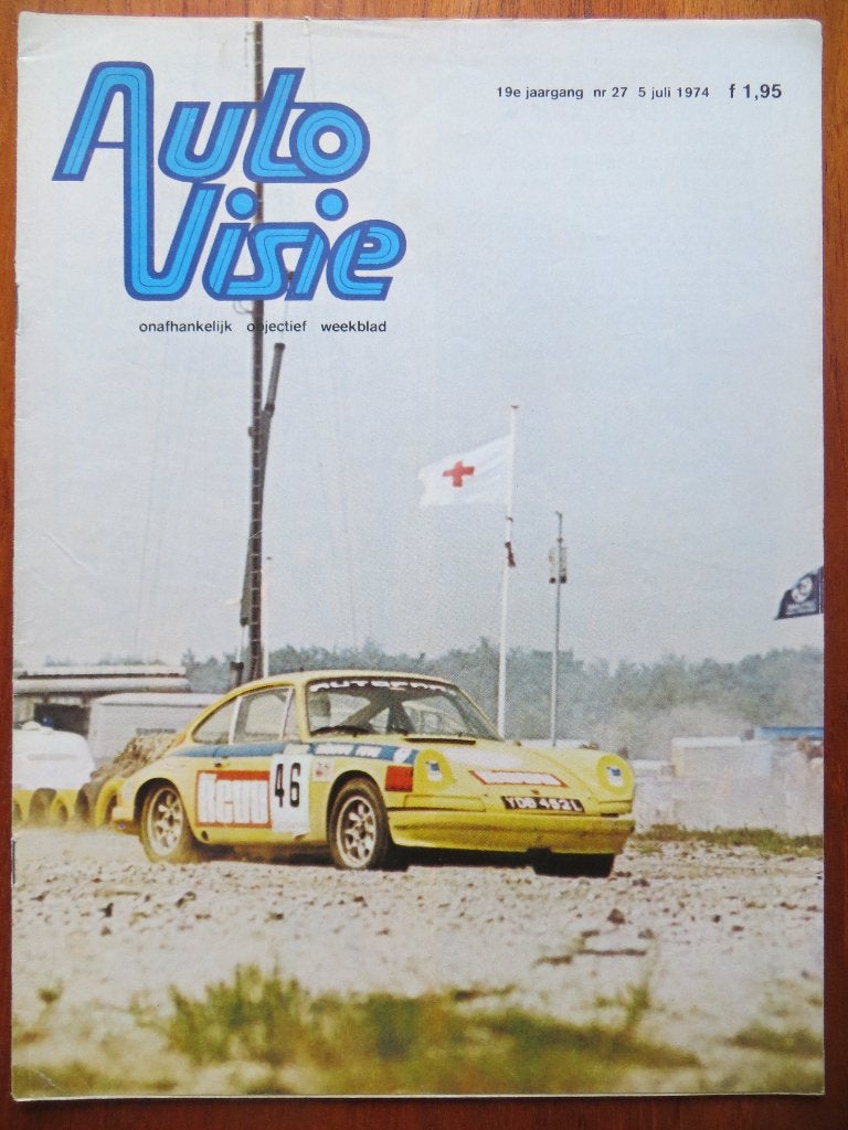 Autovisie 27 1974 VW Golf 1500 LS (test), Witkar, Pametex, Verzenden, Nieuw, Volkswagen