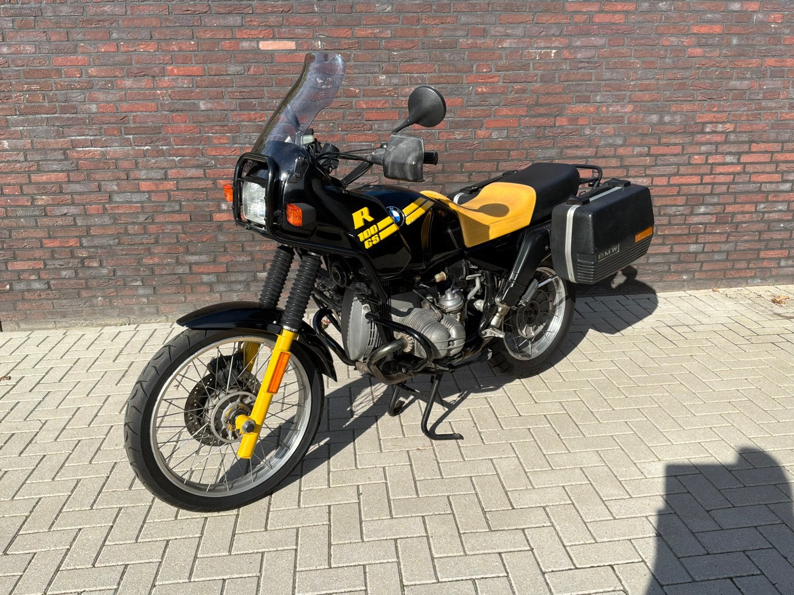 BMW R 100 GS - Klassieke Enduro met Koffers, 2 cilinders, Motorrijbewijs A, Gebruikt, Particulier