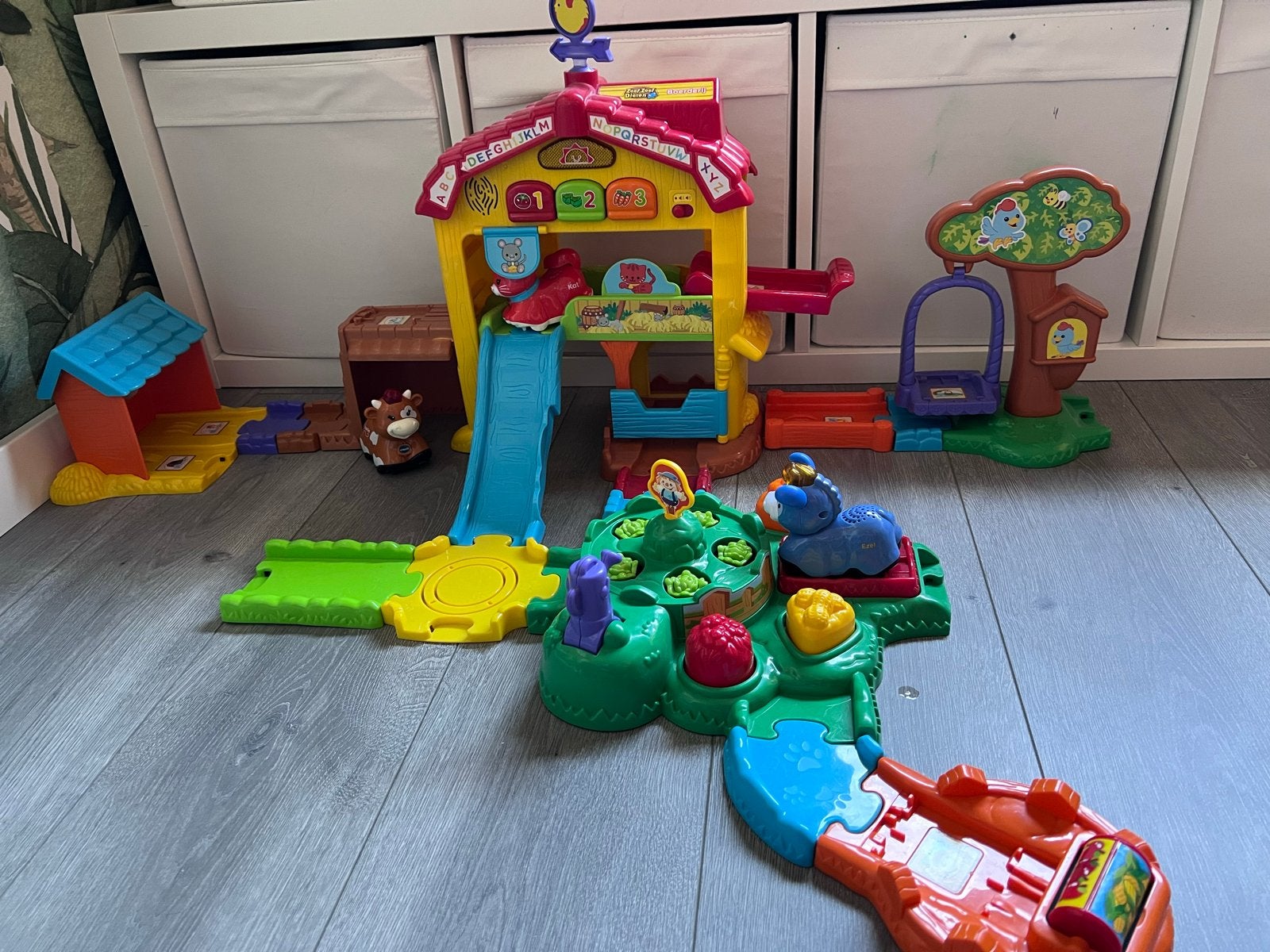 VTech Zoef Zoef Boerderij Speelset met Geluid en Licht, Ophalen, Gebruikt, Overige typen, Met licht