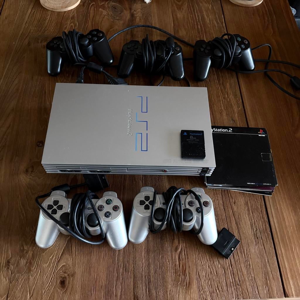 PlayStation 2 met compleet met spelletjes, Spelcomputers en Games, 1 speler, Ophalen, Zo goed als nieuw, Vanaf 3 jaar