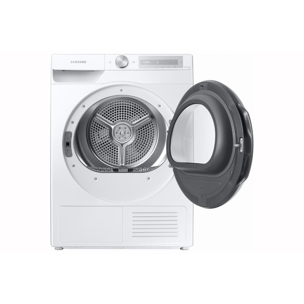 Samsung Wasmachine EcoBubble + Warmtepompdroger, Ophalen, Gebruikt, Voorlader, 85 tot 90 cm