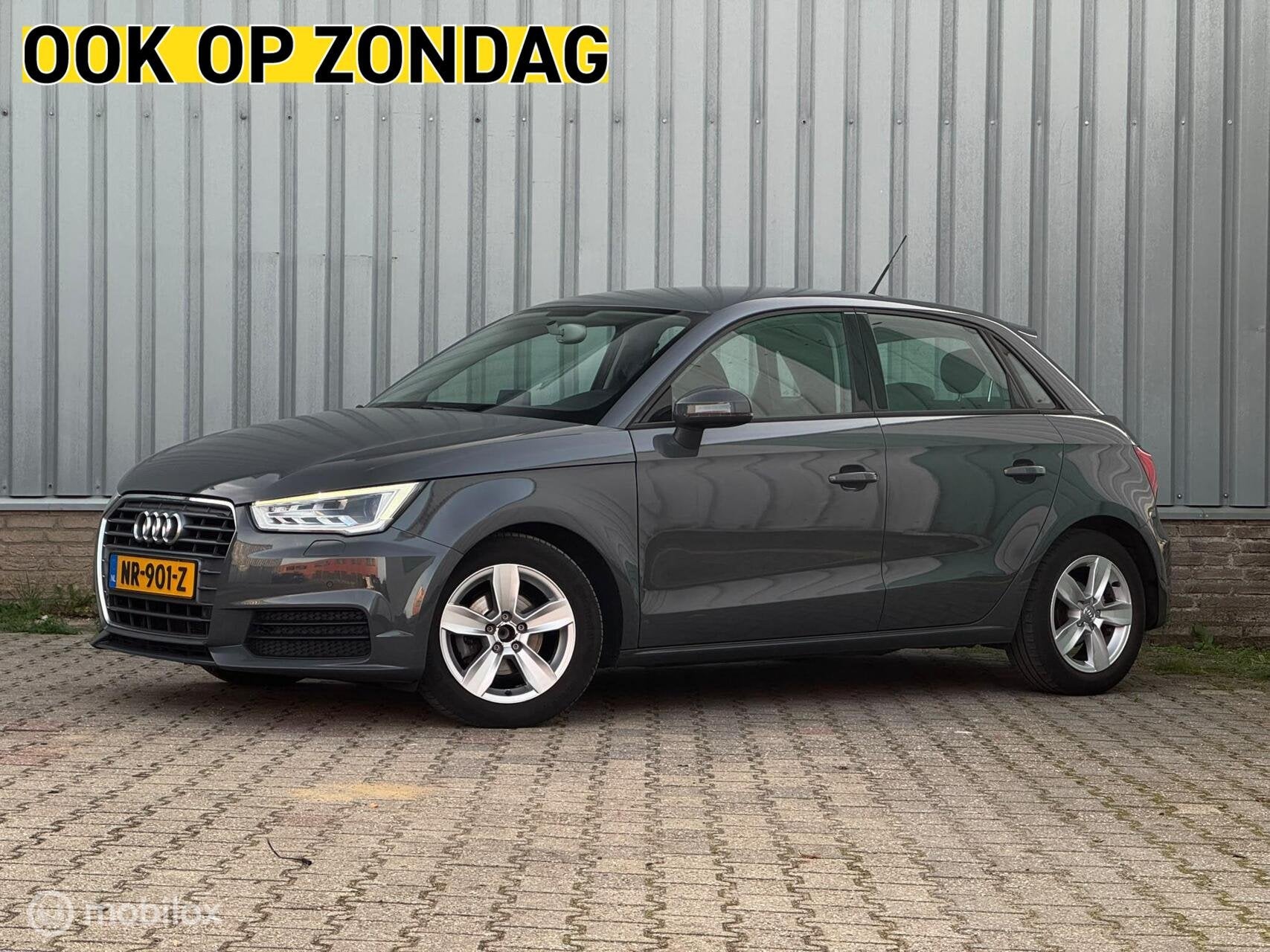 Audi A1 Sportback 1.0 TFSI | Stoelverw | Leder | 5DRS, Voorwielaandrijving, 95 pk, 4 stoelen, Zilver of Grijs
