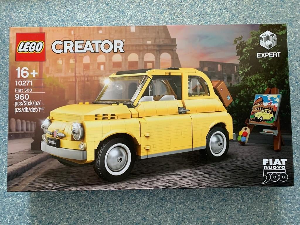 Lego Creator Fiat 500 10271, Lego, Nieuw, Ophalen of Verzenden, Ideas