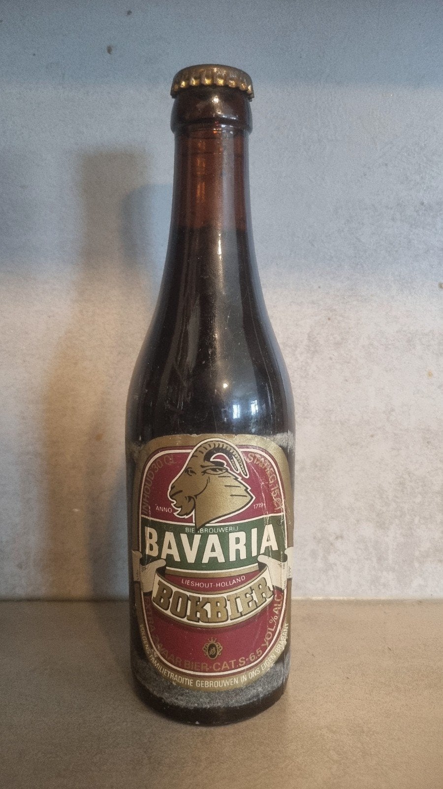 Bavaria Bokbier <'85, Ophalen of Verzenden, Zo goed als nieuw, Flesje(s), Bavaria