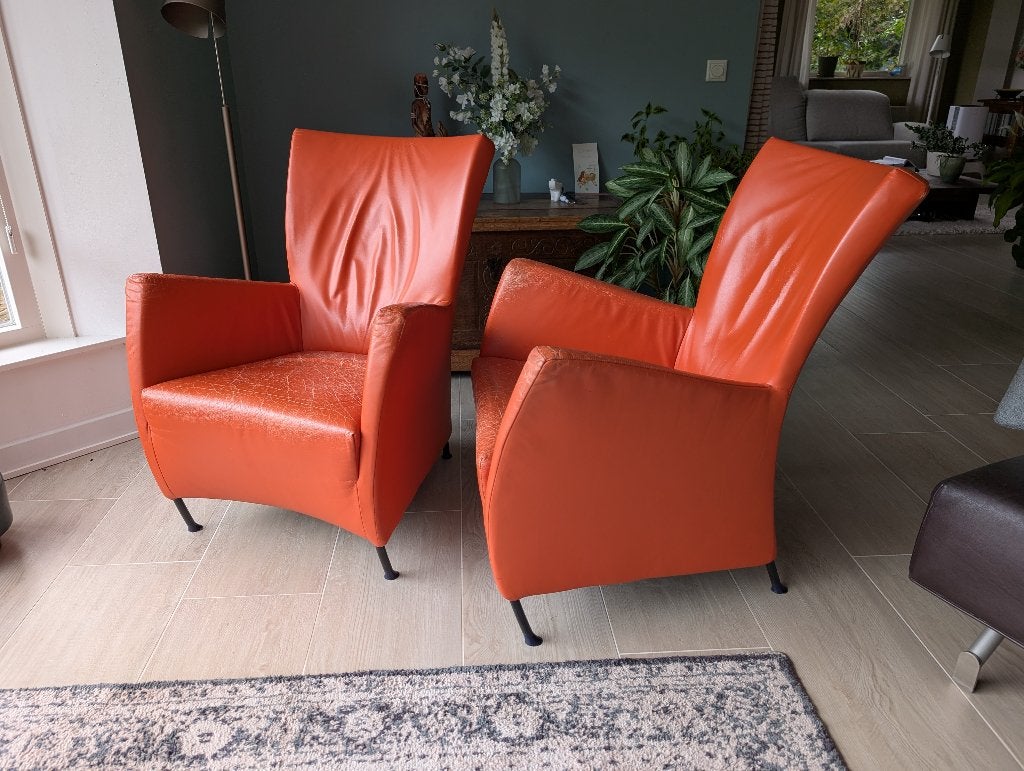 Montis Windy design stoelen, Ophalen, Gebruikt, Design, modern, 50 tot 75 cm