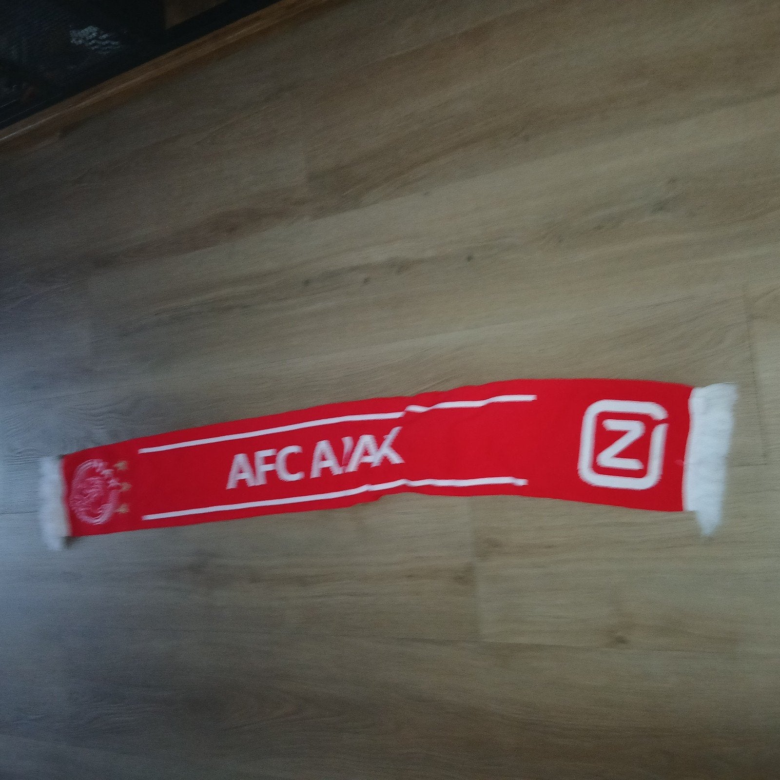 AJAX sjaal dubbelzijdig, Verzamelen, Sportartikelen en Voetbal, Ophalen of Verzenden, Zo goed als nieuw, Ajax, Vaantje of Sjaal