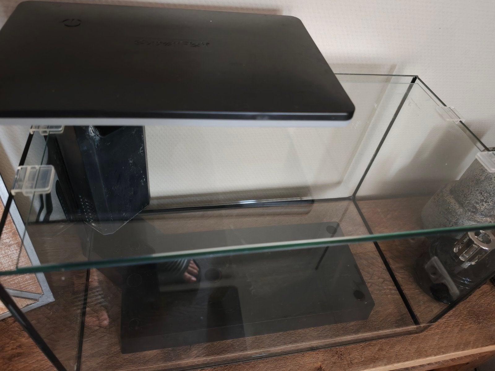 Superfish aquarium met warmteelement en pomp., Dieren en Toebehoren, Vissen | Aquaria en Toebehoren, Ophalen, Zo goed als nieuw