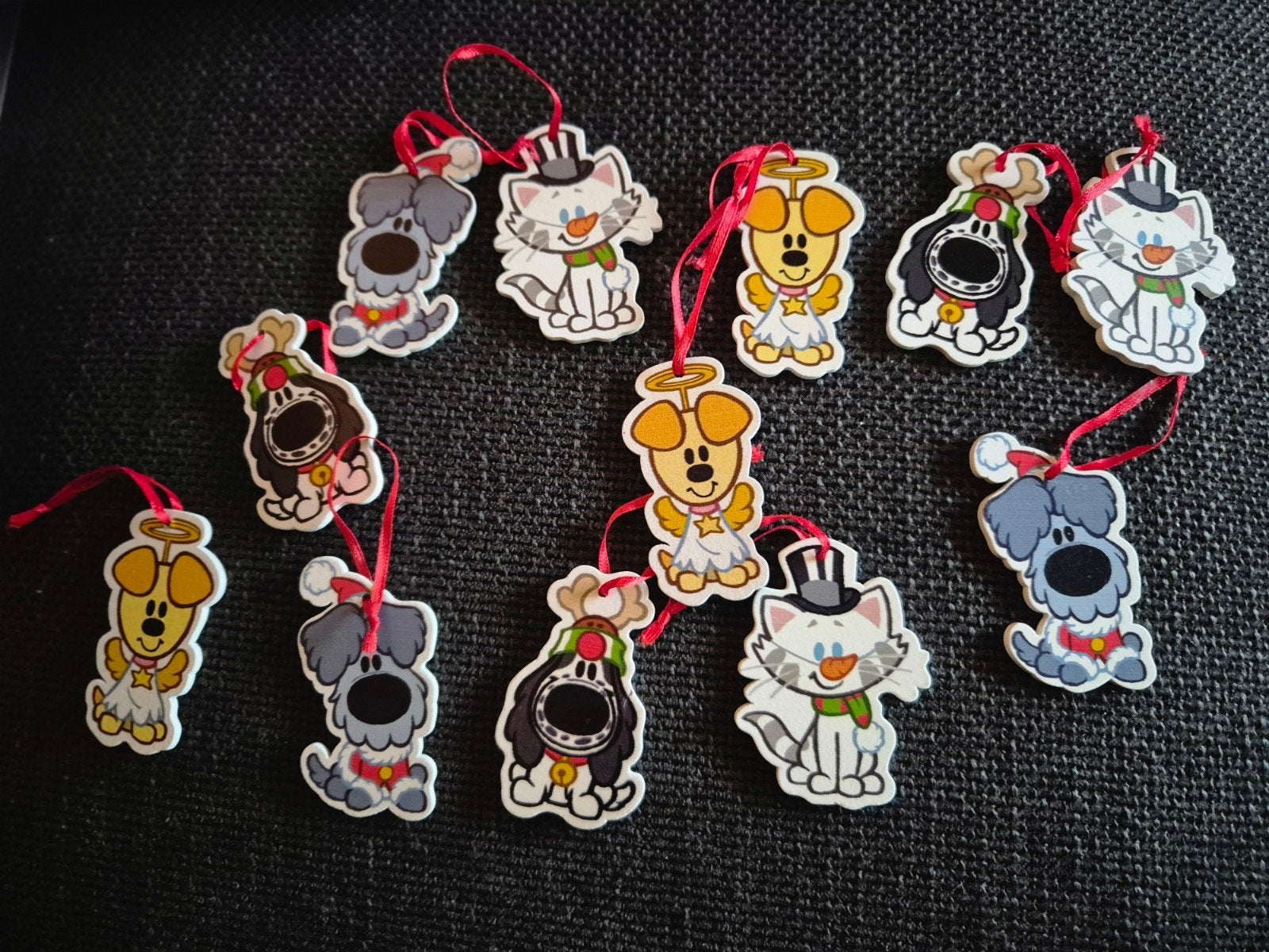 woezel en pip kerst hangers, Ophalen of Verzenden