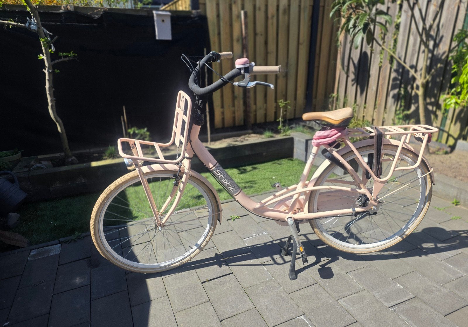 Mooie Static Mary damesfiets 28 inch, lichtroze, 53cm, Ophalen