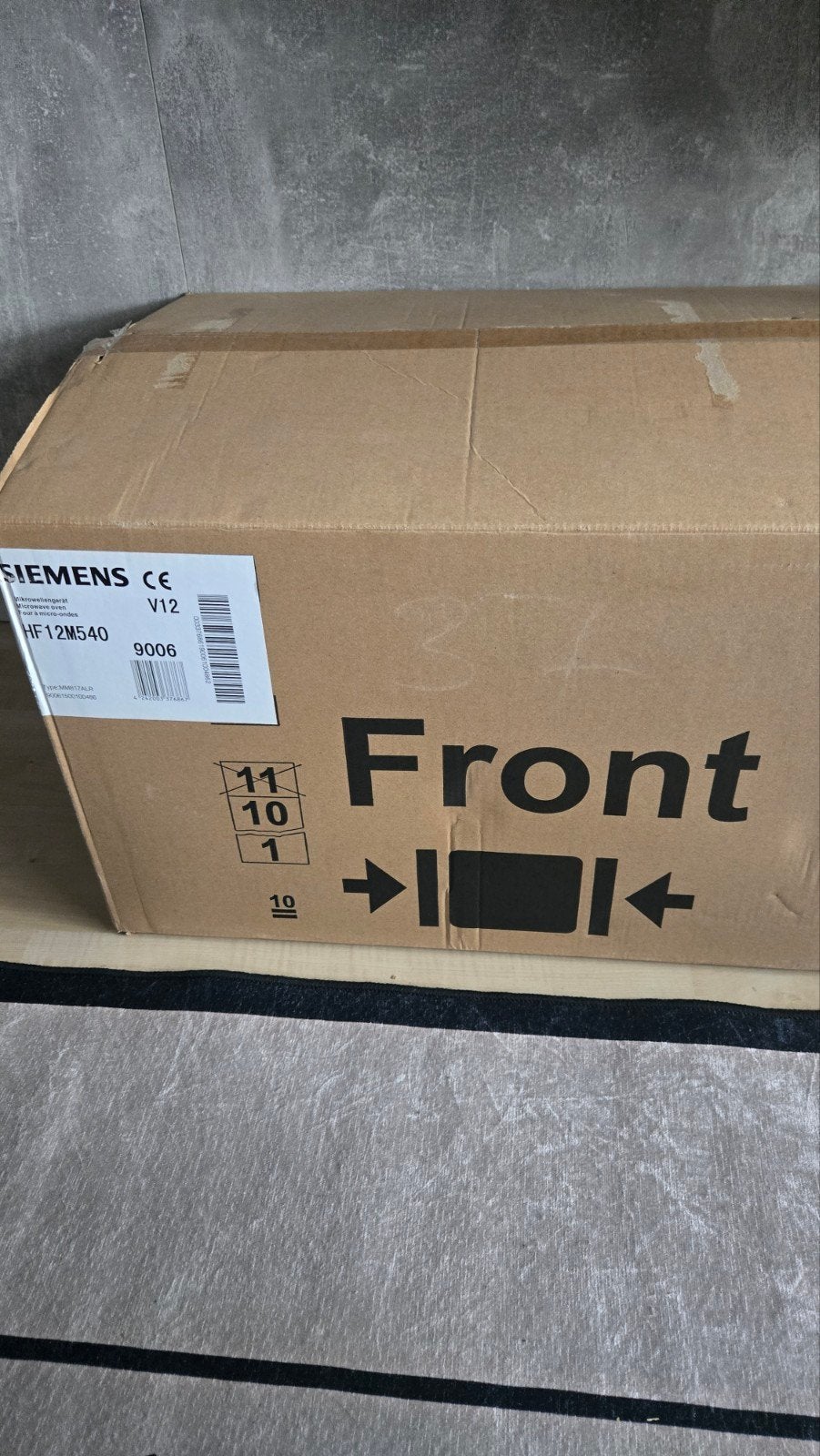 Siemens Magnetron HF12M540 (RVS) – Nieuw in doos / Ongebruik, Ophalen, Nieuw, 200 tot 400 m³ per uur, Onderbouw afzuigkap