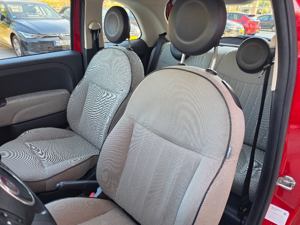 Foto 6 van Fiat 500 1.2 rood | 2008 | APK t/m 21-10-2027