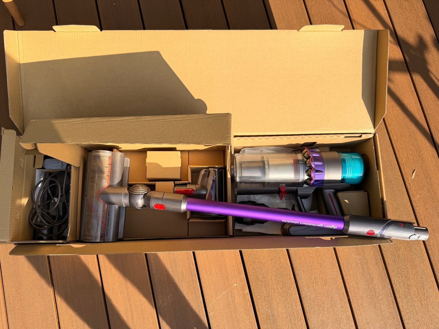 Dyson Gen5detect Absolute Draadloze Steelstofzuiger, Draadloos, Ophalen of Verzenden, Zo goed als nieuw, Dyson