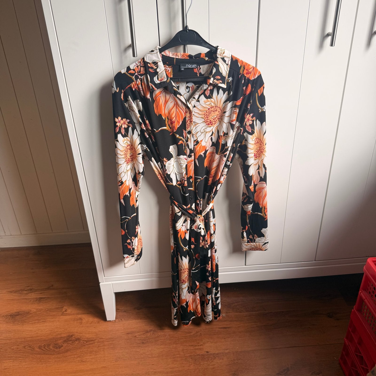 Norah Jurk met Bloemenprint - Maat 44, Meerkleurig, Maat 42/44 (L), Ophalen of Verzenden, Zo goed als nieuw