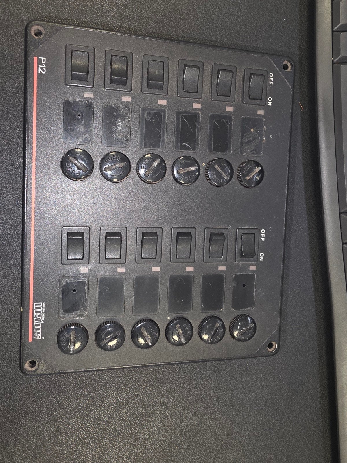 Vetus schakepaneel 12 volt p12, Ophalen of Verzenden, Minder dan 500 watt