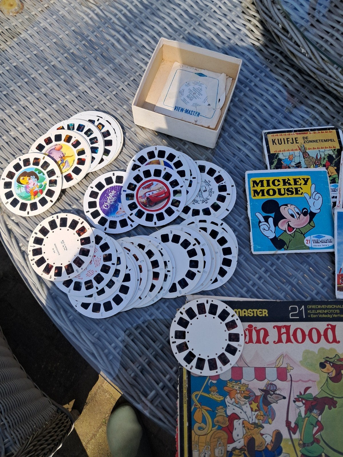 Viewmaster en Lestrade, Ophalen