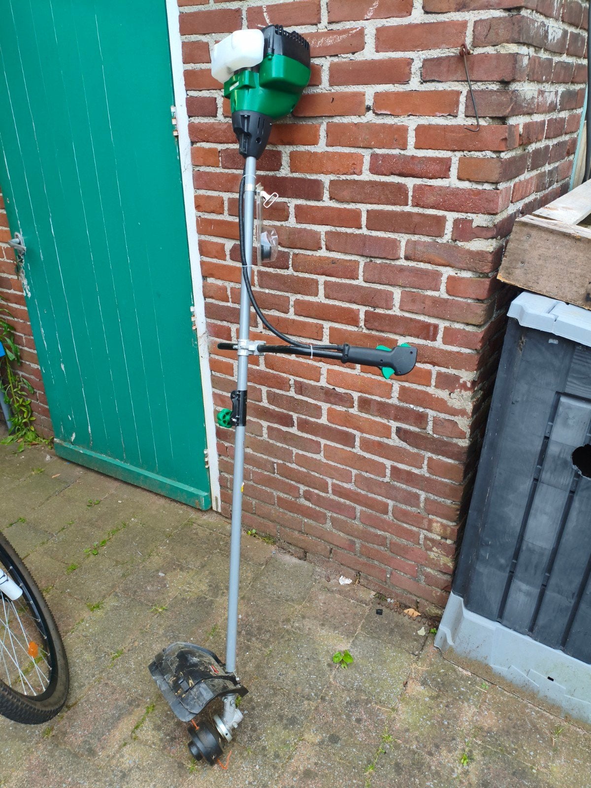 Rhodus Benzine Bosmaaier 25cc met Accessoires, Benzine, Gebruikt, Ophalen of Verzenden, Rhodus
