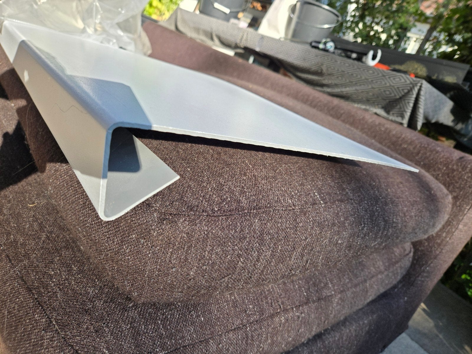 Overzet vensterbank wit  LxBxH 1.93cm x 38cm x 5.5cm, Ophalen, Nieuw, Minder dan 5 m², Overige typen