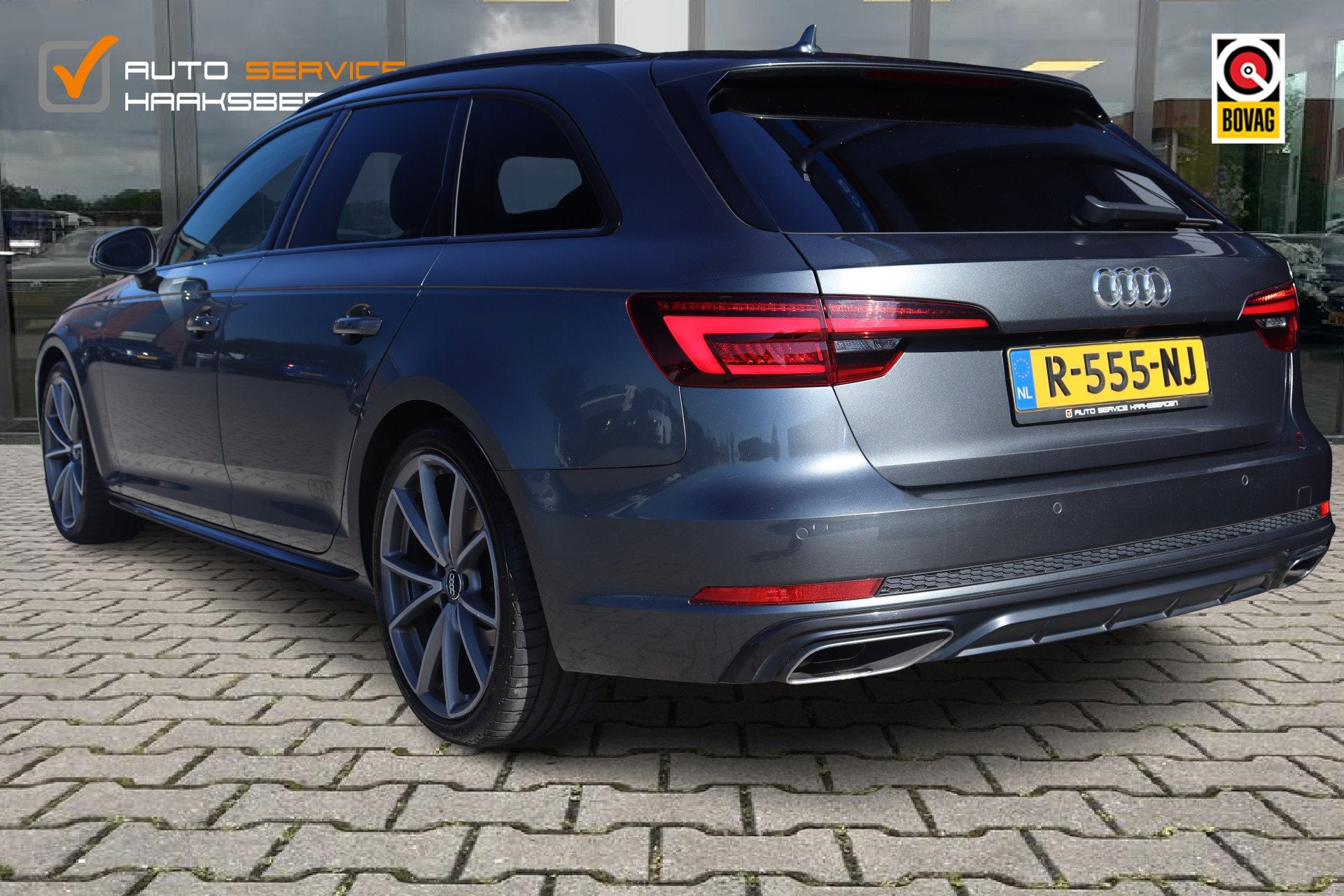 Audi A4 Avant 40 TFSI S-Line | Pano | Leder | 19 Inch |, Auto's, Gebruikt, 1984 cc, A4, Leder