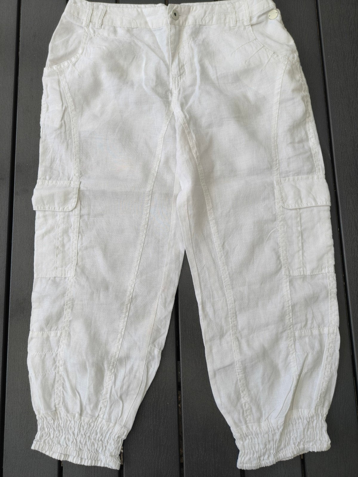 Leuke witte broek maat 36 van het merk Didi, Wit, Didi, Ophalen of Verzenden, Zo goed als nieuw