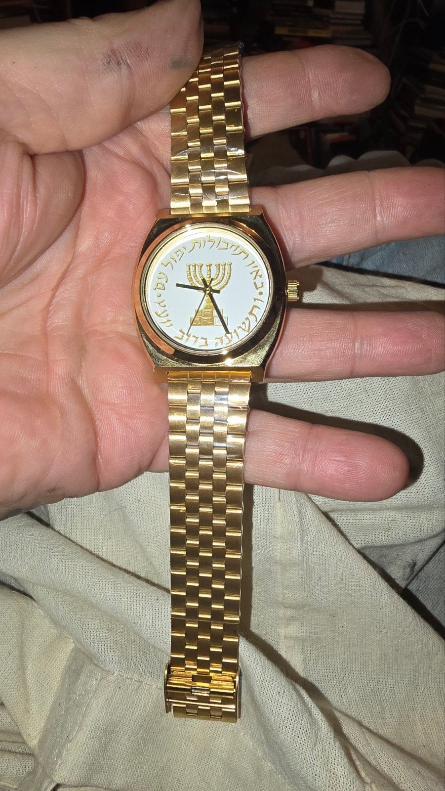 Uniek Mossad Thema Horloge (AJS Collection) – Nieuw in doos!, Overige merken, Overige materialen, Polshorloge, Overige materialen