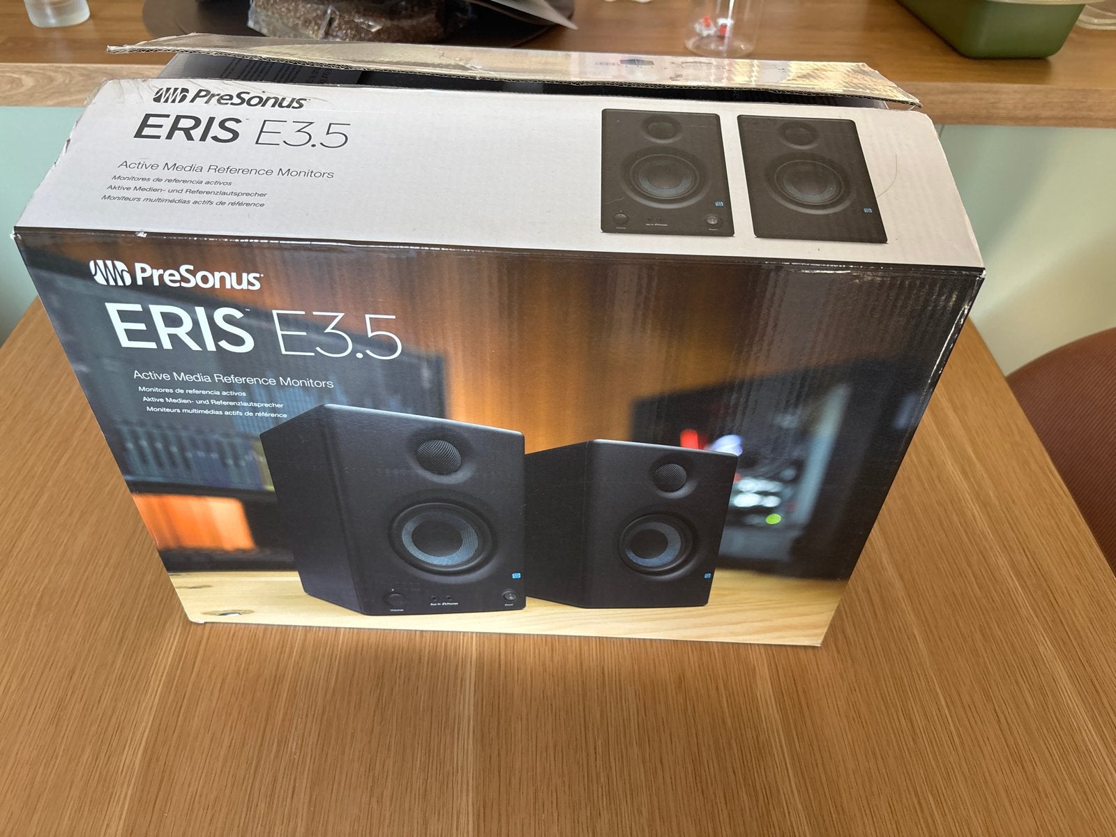 Presonus Eris E3.5 speakers - Zo goed als nieuw, Zo goed als nieuw, Minder dan 60 watt, Front, Rear of Stereo speakers, Ophalen