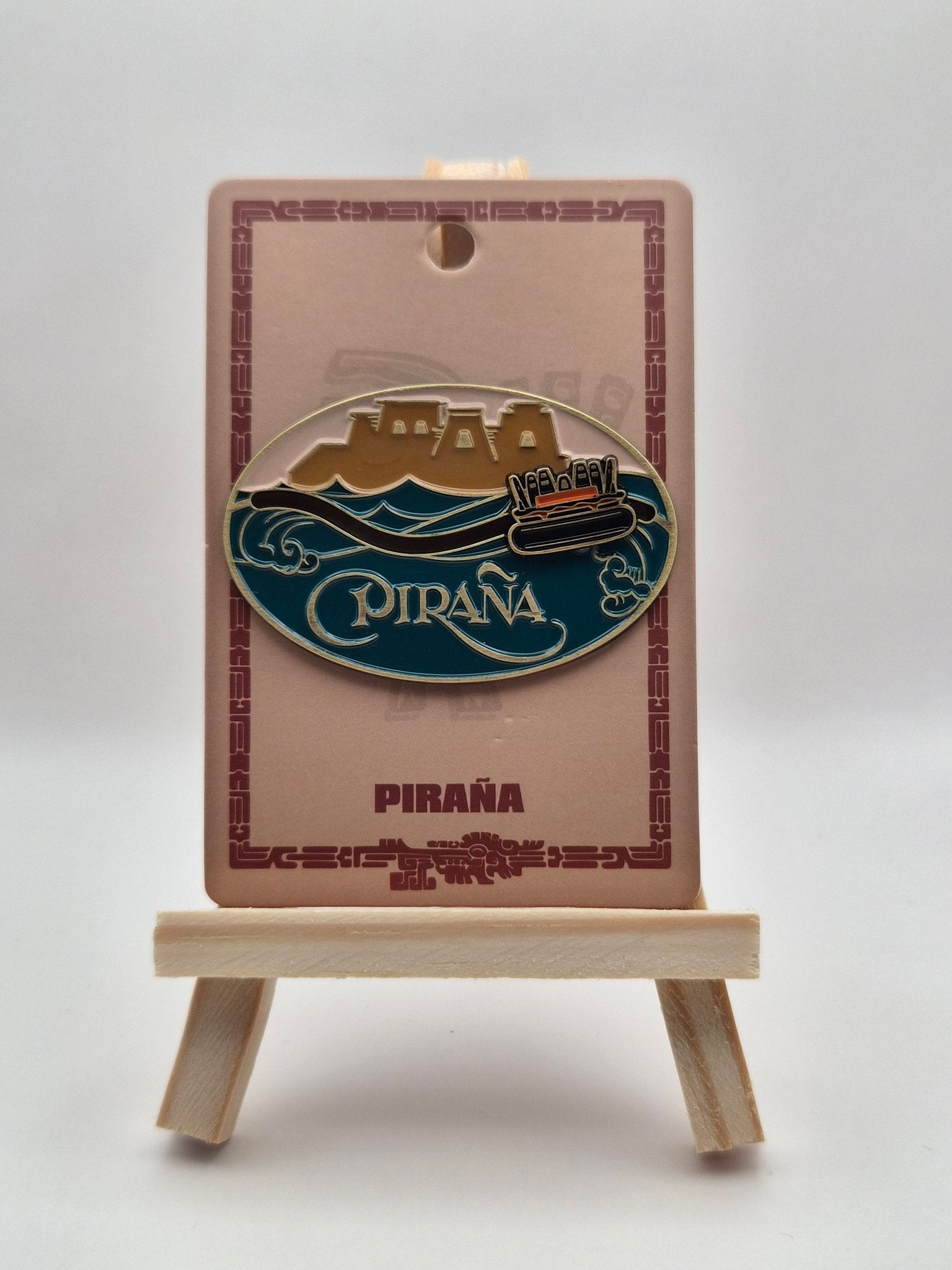 Piraña - Efteling Pin - Verzamelobject, Attractie, Souvenir, Verzenden, Zo goed als nieuw