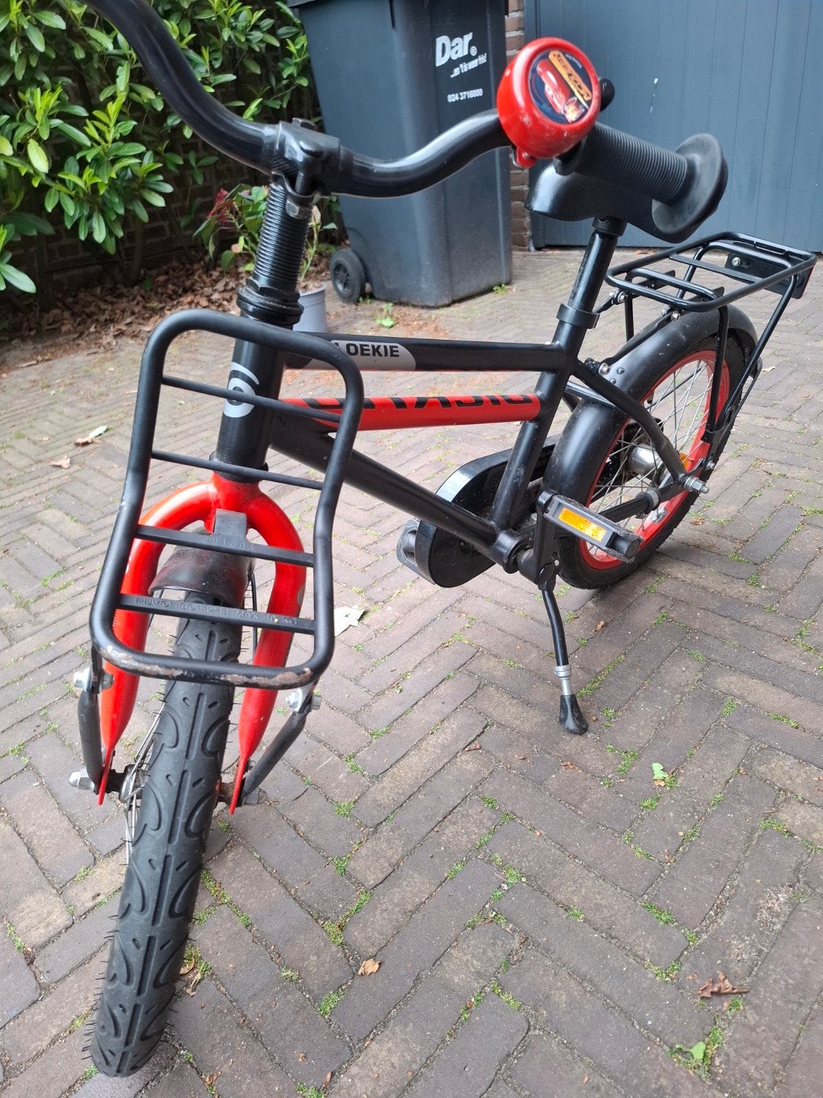 Loekie Pick Up kinderfiets 16 inch, Ophalen, Gebruikt, 16 tot 20 inch