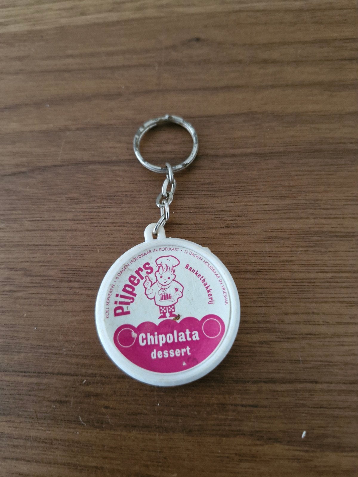522 Vintage Pijpers Marasquin/Chipolata saus sleutelhanger, Verzamelen, Ophalen of Verzenden, Gebruikt, Merk