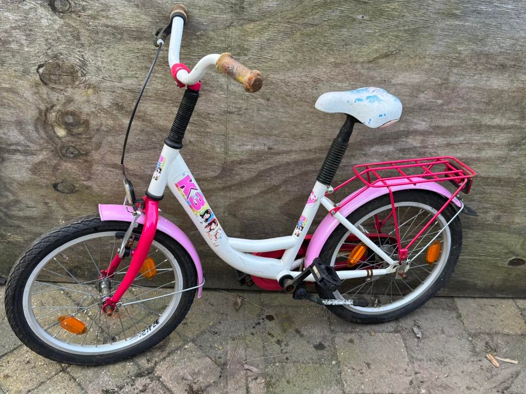 K3 kinderfiets, Ophalen, Zo goed als nieuw, 20 inch