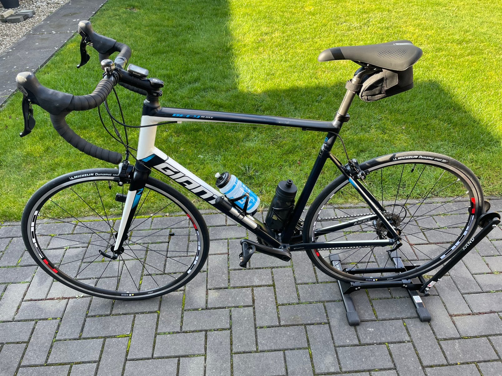 Te koop: Giant Defy XL (zgan), Fietsen en Brommers, Fietsen | Racefietsen, Ophalen, 28 inch, Aluminium, Giant