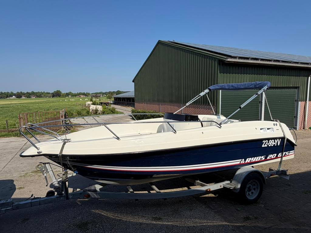 RYDS 20 GTS Consoleboot met zuinige 4.3 MPI (220pk!!!), Binnenboordmotor, Zo goed als nieuw, Ophalen, 70 pk of meer