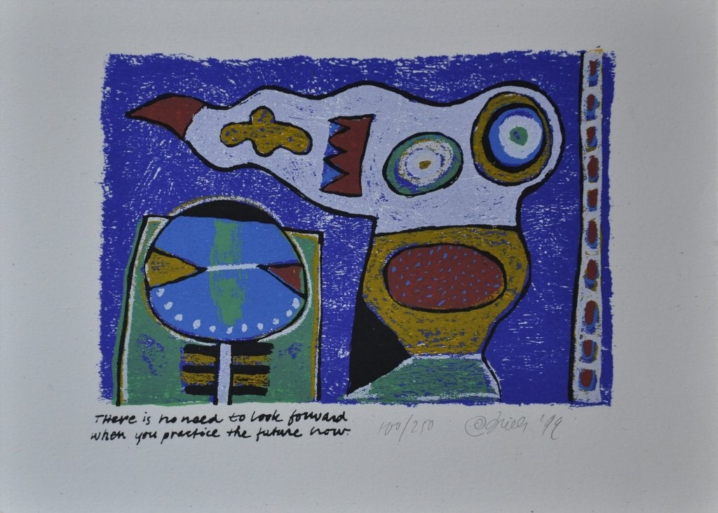Clemens Briels, Antiek en Kunst, Kunst | Litho's en Zeefdrukken, Zeefdruk, Gesigneerd, Ophalen, Personages en Fantasiefiguren