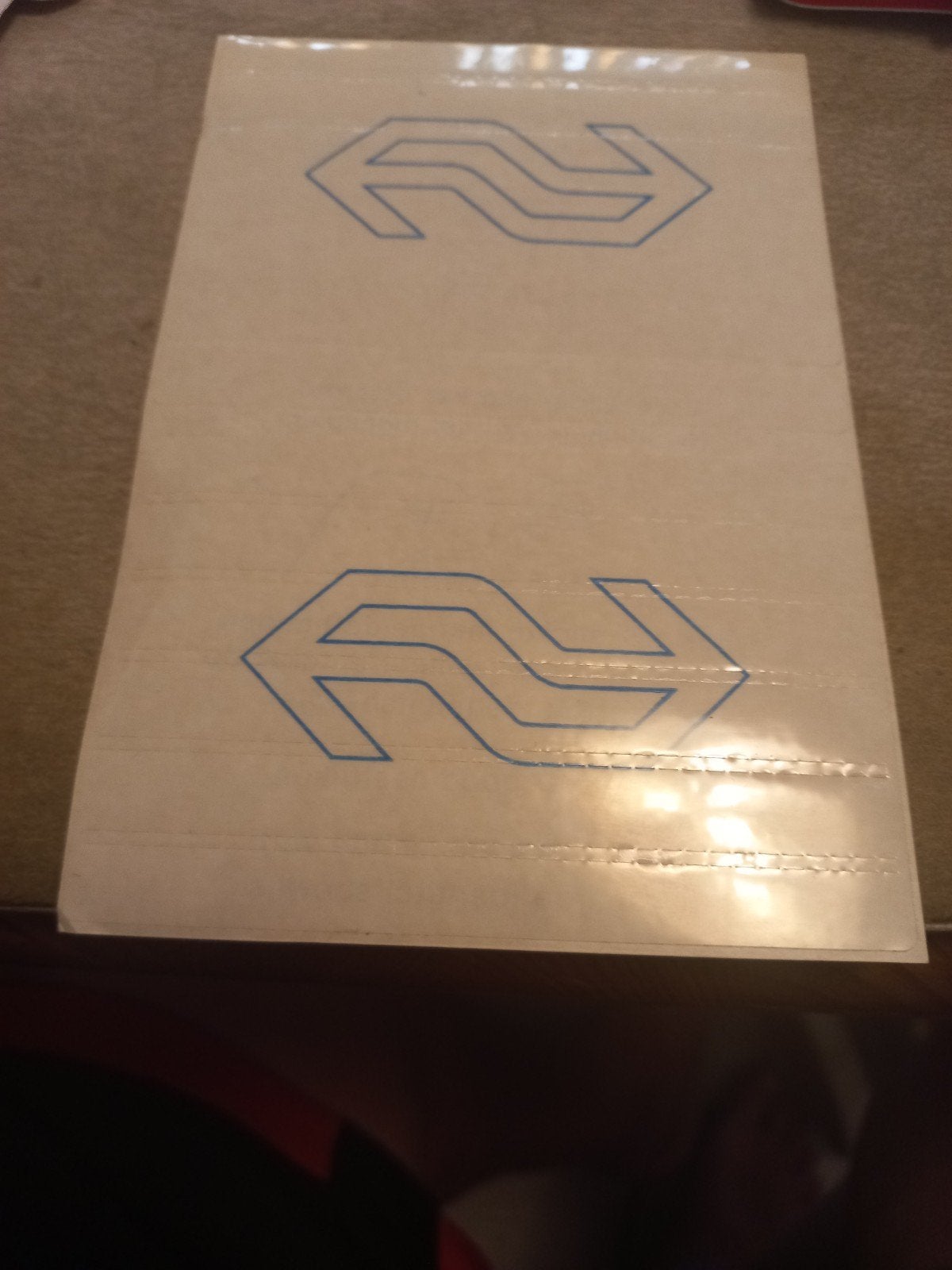 NS logo stickers - Trein memorabilia, Verzamelen, Ophalen of Verzenden, Nieuw, Overige typen