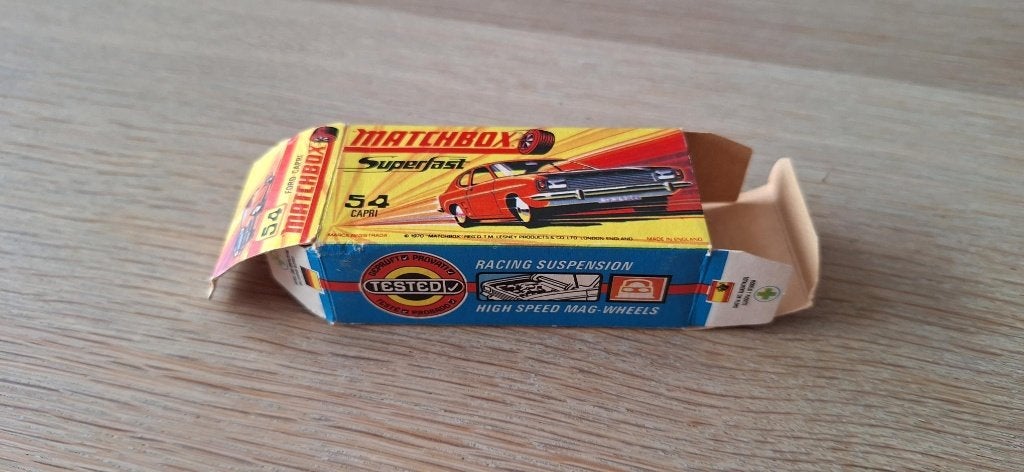 Matchbox Superfast Ford Capri, Ophalen of Verzenden, Zo goed als nieuw, Auto