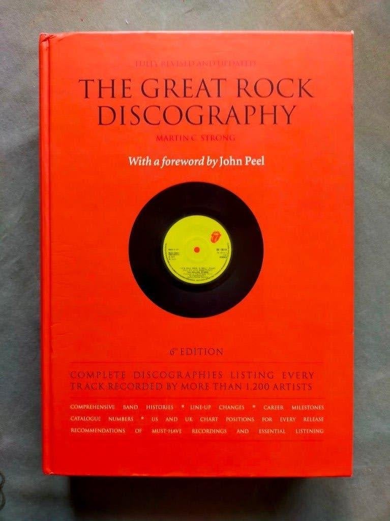 The Great Rock Discography - Martin C. Strong (2002), Ophalen of Verzenden, Zo goed als nieuw, Artiest