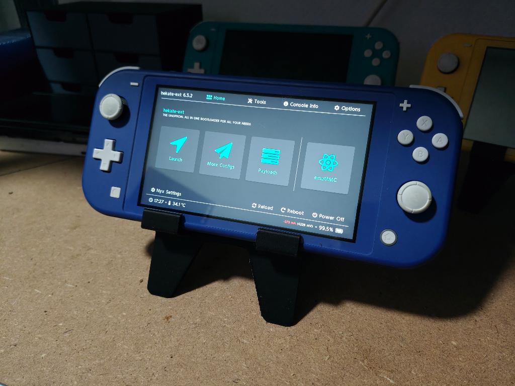 Nintendo Switch Lite Blauw (Unpatched) – 128GB, Spelcomputers en Games, Ophalen of Verzenden, Overige kleuren, Refurbished