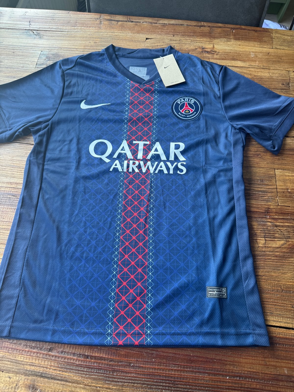 PSG Thuis Shirt met Broek Maat S - Nieuw met labels, Ophalen of Verzenden, Nieuw, Maat 36 (S), Blauw