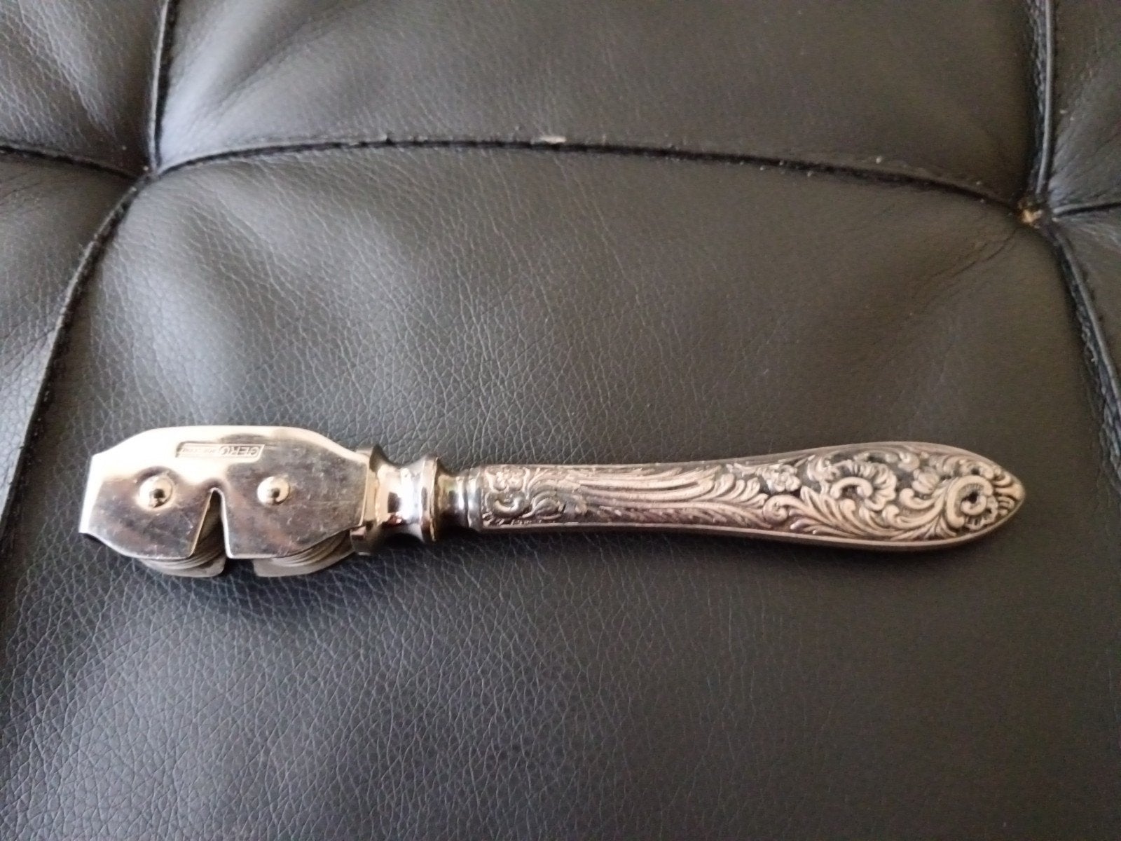 Gero Zilvium 90 model 635 messenslijper, Antiek en Kunst, Ophalen of Verzenden
