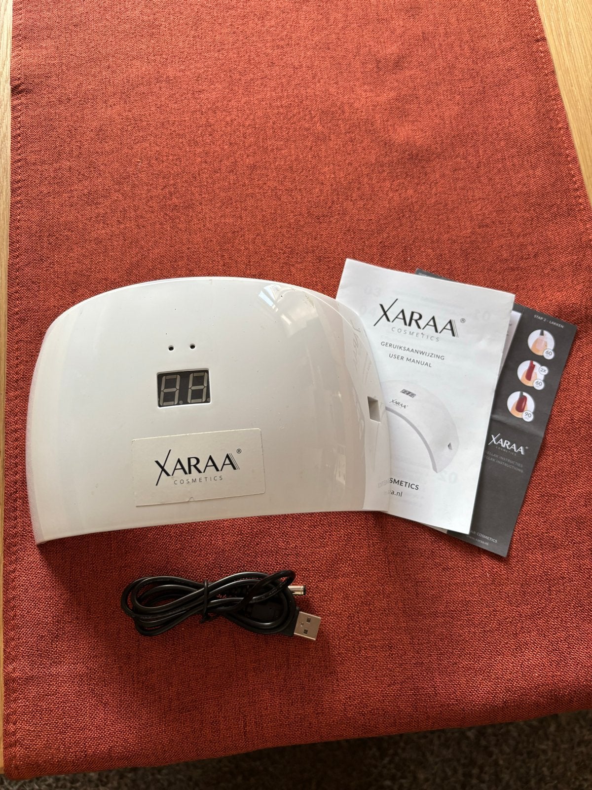 XARAA Cosmetics UV/LED Nagellamp voor Gel Nagels, Ophalen, Zo goed als nieuw, Overige typen