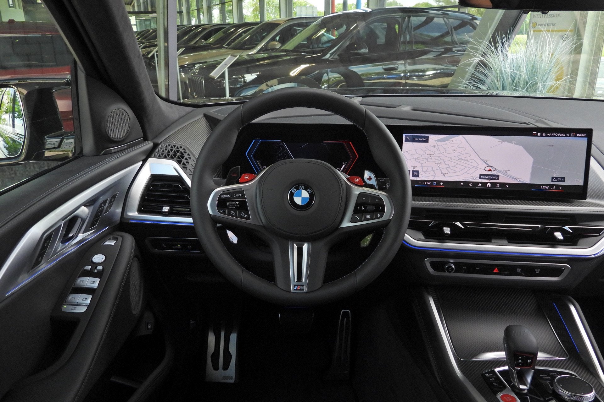 BMW XM PHEV 50e Automaat / Trekhaak / M Multifunctionele Sto, Auto's, BMW, Automaat, Zwart, Leder, Bedrijf
