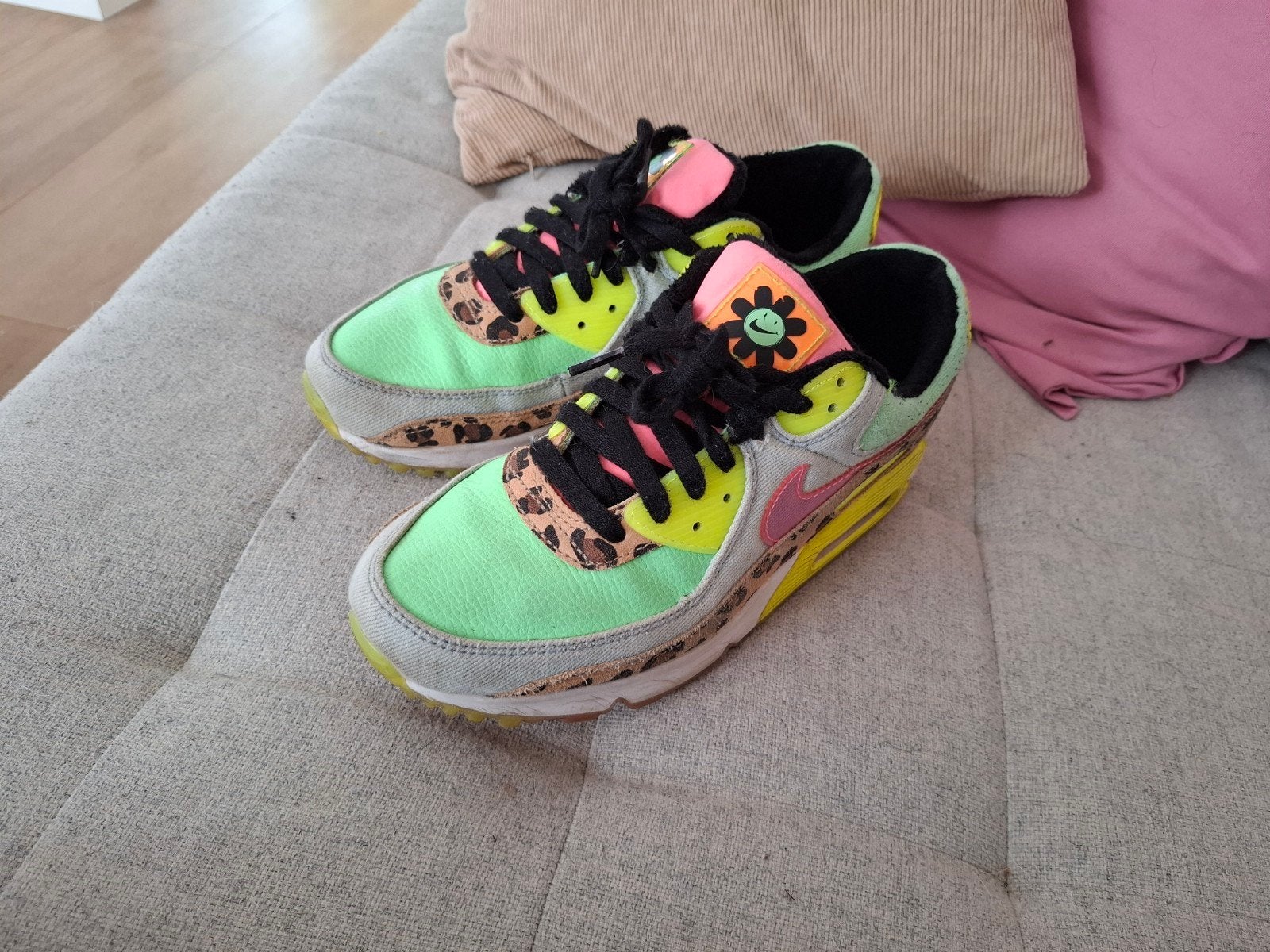 Nike air max 90 LX 90s Dancefloor Green, Kleding | Dames, Schoenen, Gedragen, Sneakers of Gympen, Groen, Ophalen