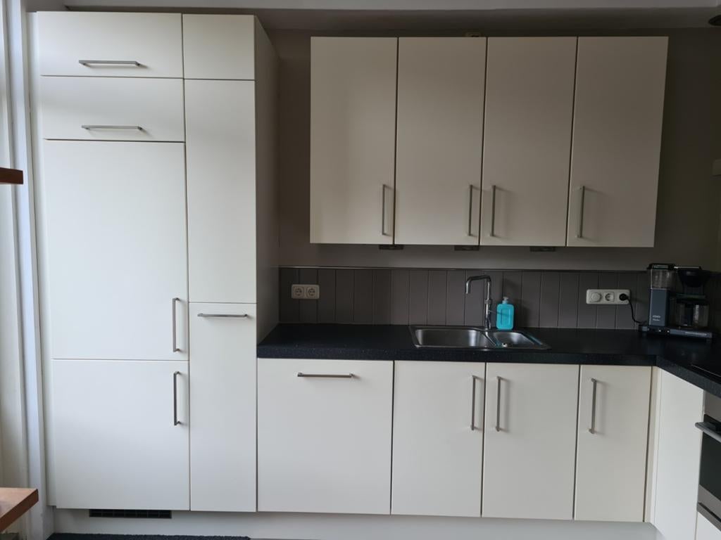 Nolte keuken L vorm gratis af te halen 5, 6 juni., Ophalen, Gebruikt, Overige materialen, Wit