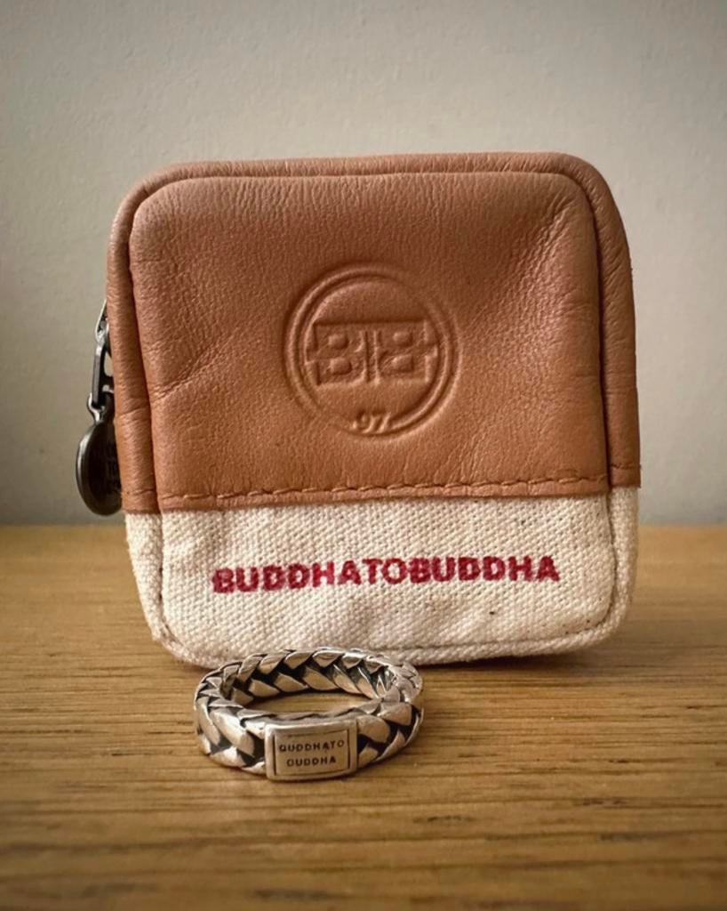 Buddha to Buddha ring maat 15, Ophalen of Verzenden, Zo goed als nieuw, Kleiner dan 17, Zilver