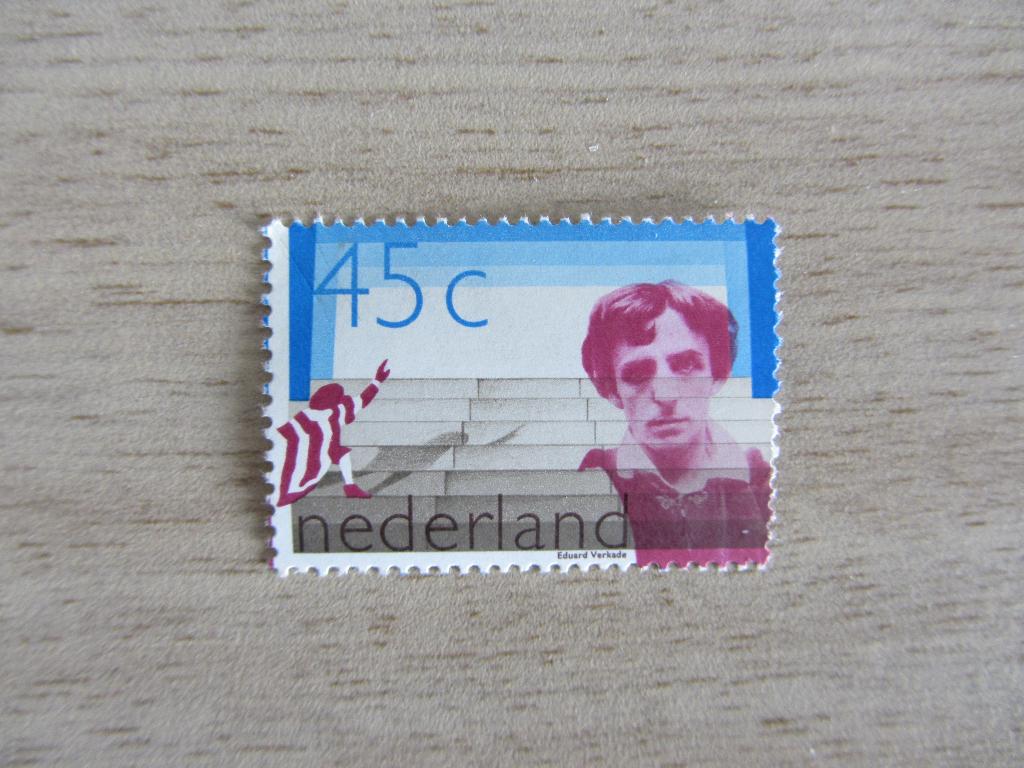 Nederland 1978 Eduard Verkade, acteur en regisseur Postzegel, Ophalen of Verzenden, Na 1940, Postfris