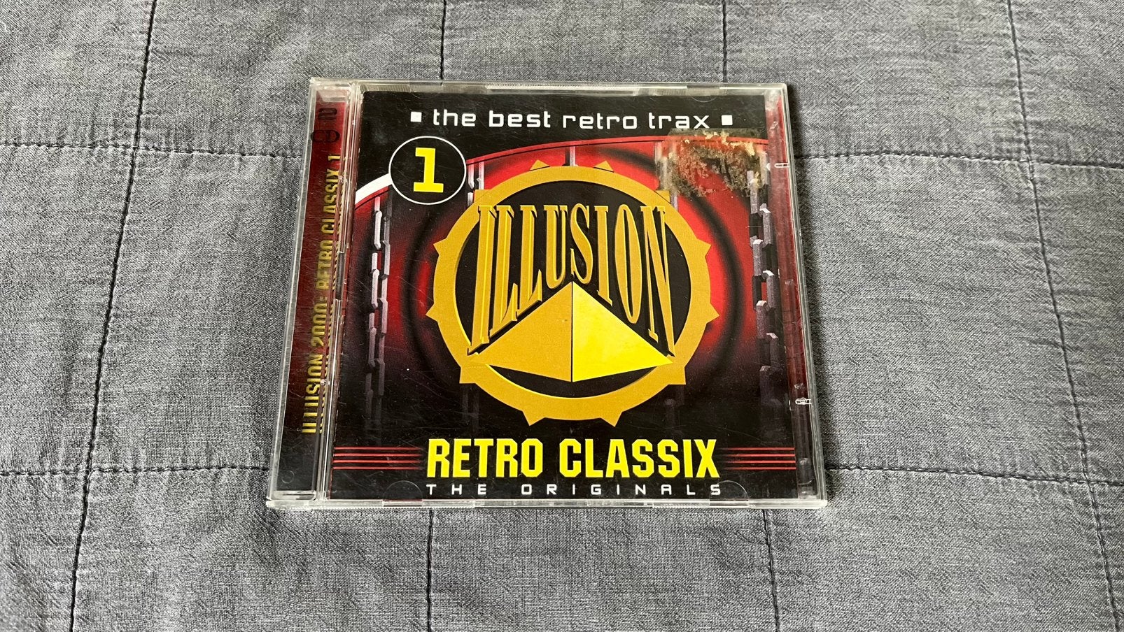 Illusion 2000 - Retro Classix 1 The Originals 2CD (Zeldzaam), Cd's en Dvd's, Cd's | Dance en House, Ophalen of Verzenden, Zo goed als nieuw