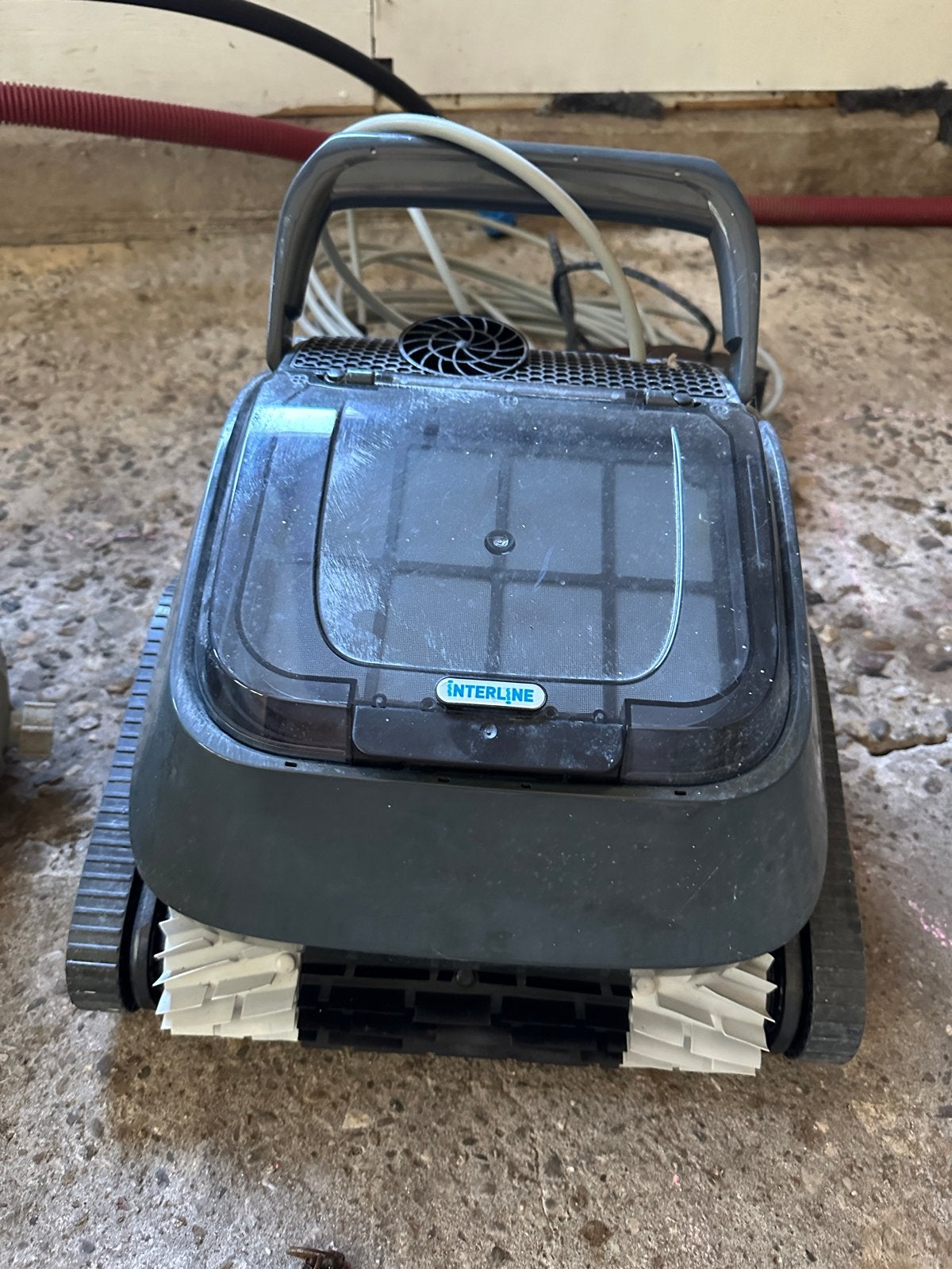 Interline zwembad robot stofzuiger 1 seizoen gebruikt, Ophalen of Verzenden, Zo goed als nieuw, Overige typen