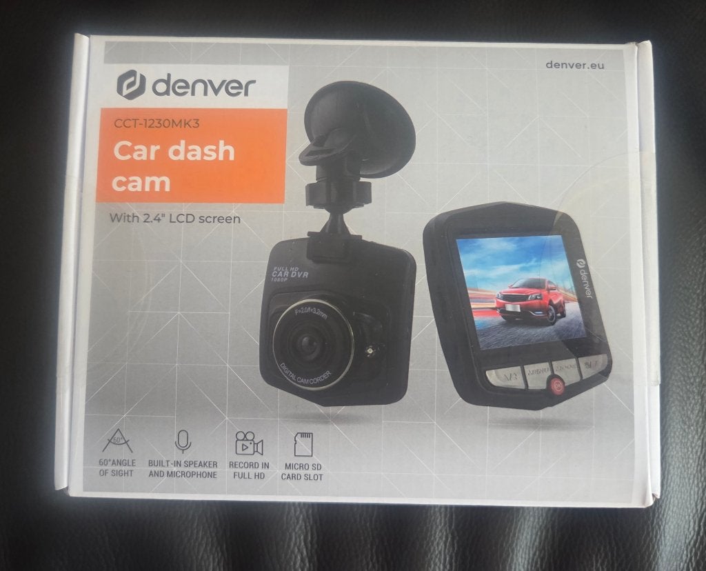 Dash cam Denver, Ophalen, Nieuw
