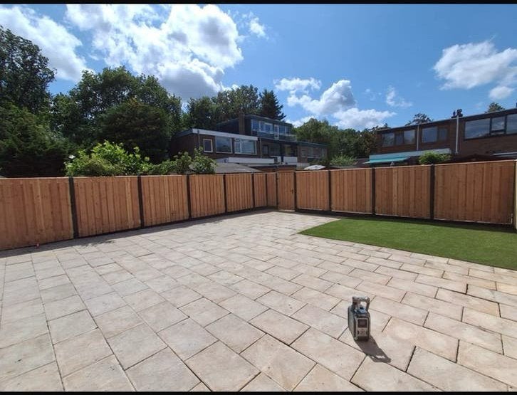 Beige betonnen tuintegels 40x60 cm – op te halen, Tuin en Terras, Ophalen, Tuinaarde